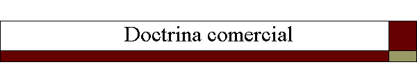Doctrina comercial