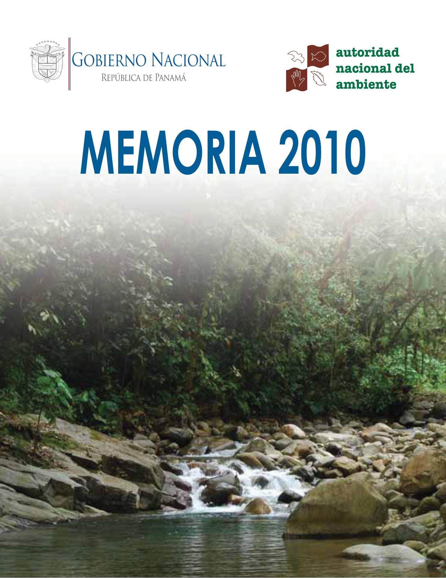 MEMORIA-2010 / MIAMBIENTE - Flipbook by Biblioteca Virtual | FlipHTML5