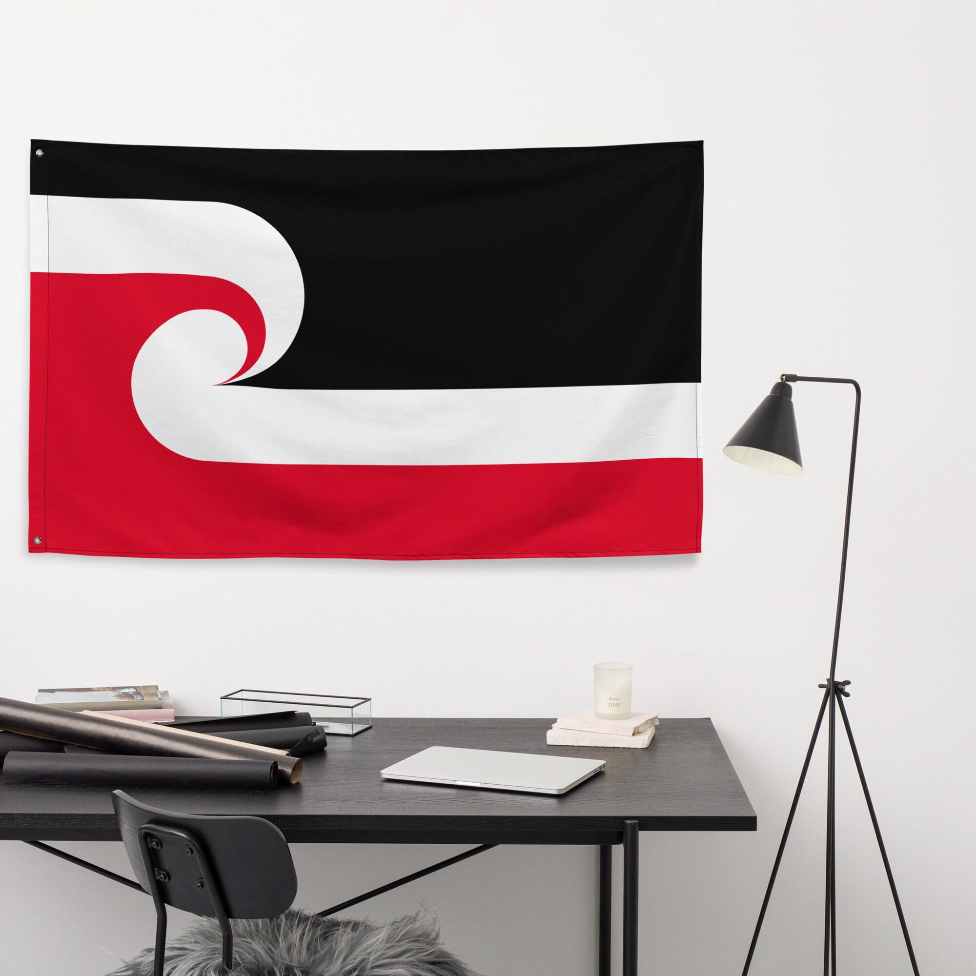 Māori Tino Rangatiratanga Bandera de soberanía absoluta 3x5 - Etsy ...